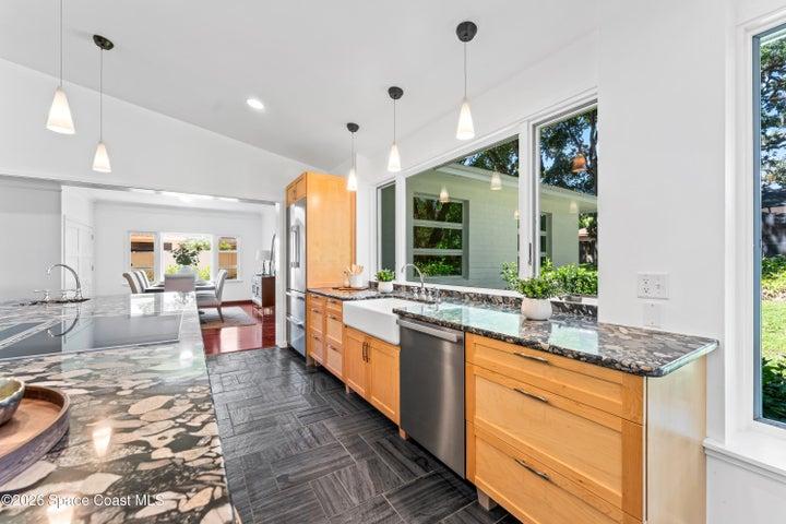 Expansive Chef's Kitchen