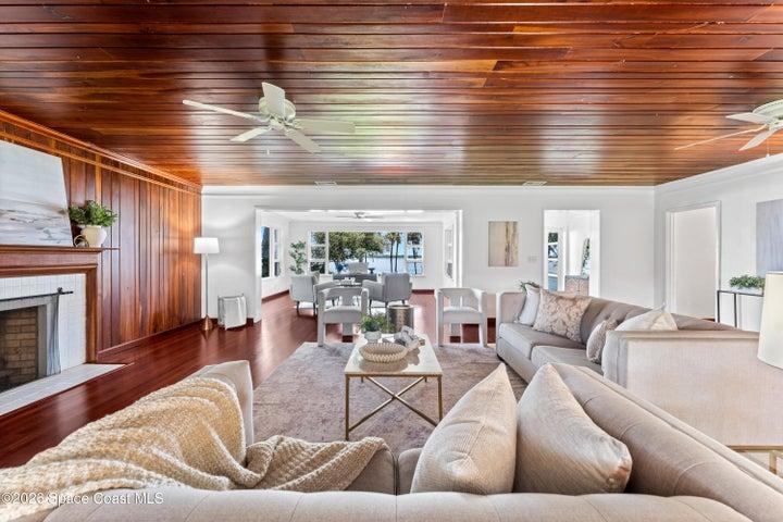 Formal Living With River Views