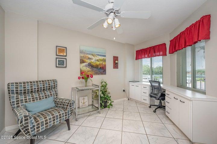 Bonus Area with Built-In Desk & Cabinetry.