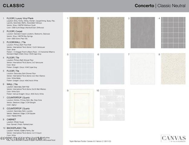 5770 Binnacle Lane - Design Selections - This home is currently under construction - selections are subject to change