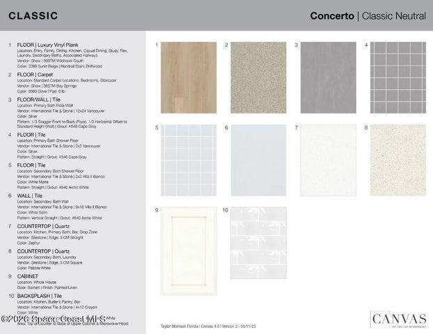 5769 Binnacle Lane - Design Selections - This home is currently under construction - selections are subject to change