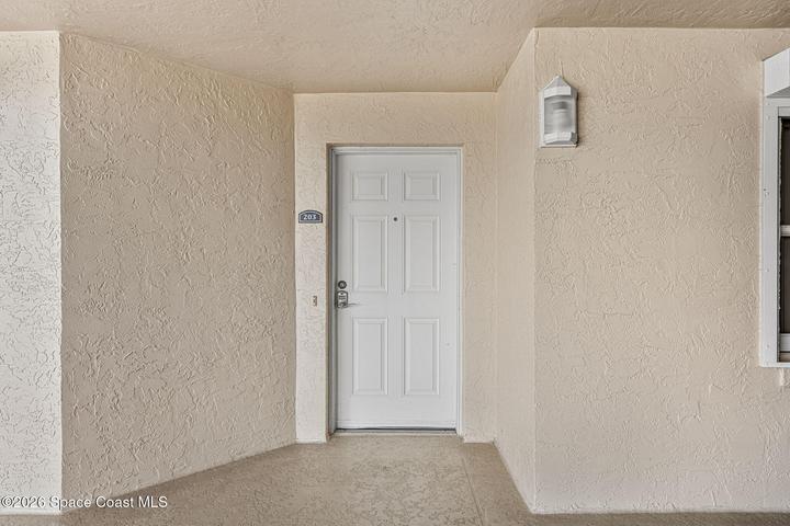front door facing west