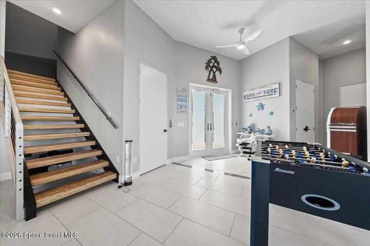 game room first floor