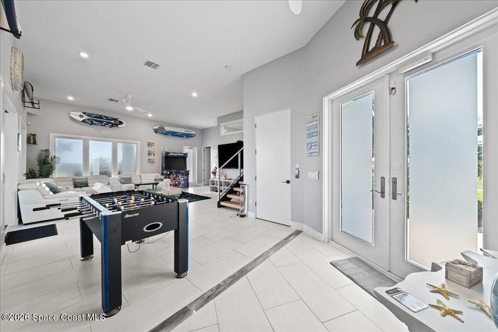 game room first floor
