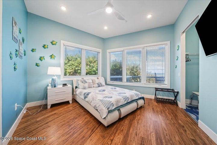 Bedroom #2 with Ocean Views - 6 total bedrooms
