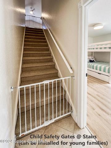 Stairs to Game Room