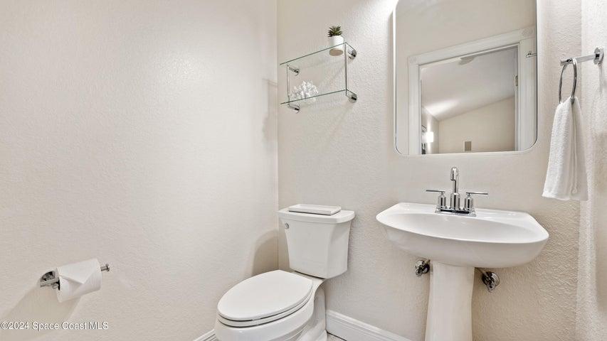 Half Bath off Game Room