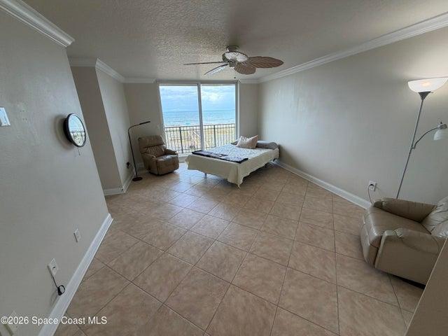 Master Bedroom with Direct Ocean View and Private Balcony