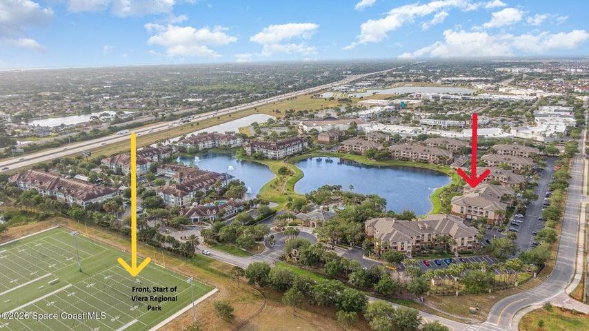 Short Walk to Viera Regional Park...literally right across the street...