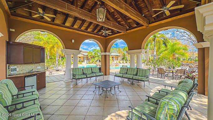 Outdoor Covered Community Area...