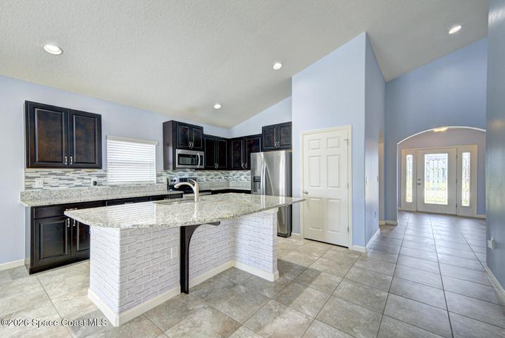 kitchen & foyer