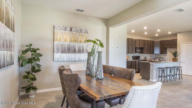 Model home - actual features may vary.