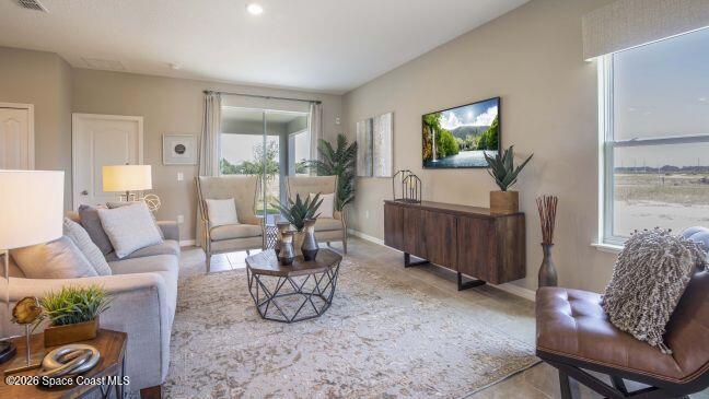 Model home - actual features may vary.