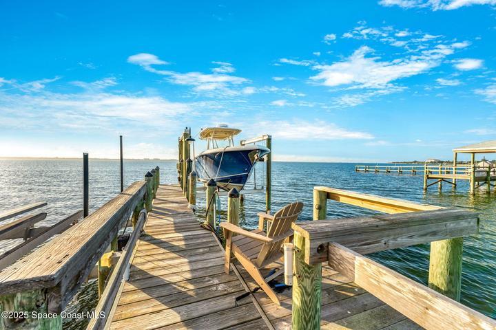 Deeded boat slip and new lift