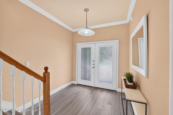 Beautiful LVP flooring throughout the home.