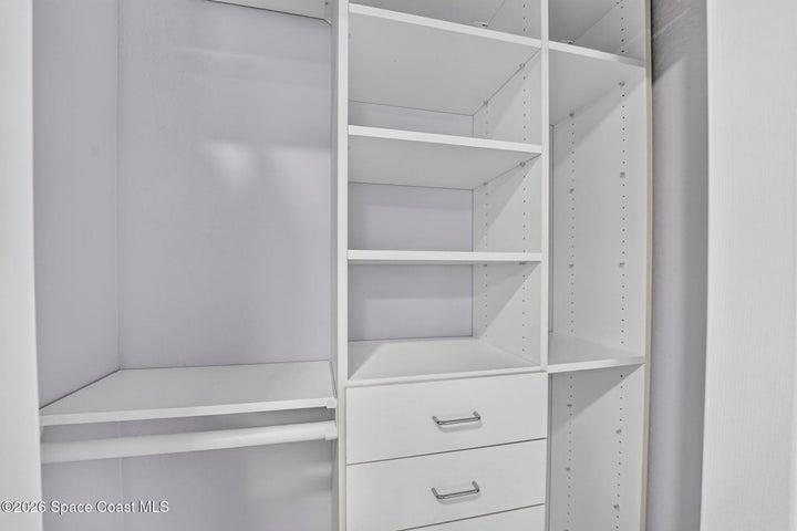 Bedroom #2 closet