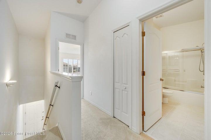 upstairs hallway