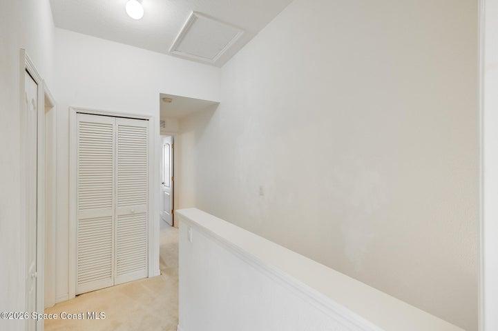 upstairs hallway