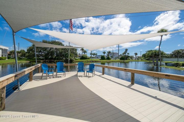 New Covered Waterfront Deck