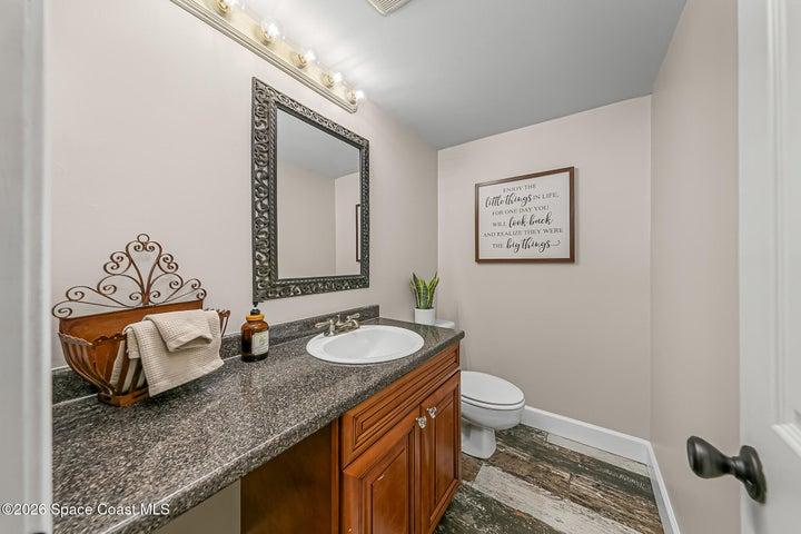 1st floor 1/2 bath.