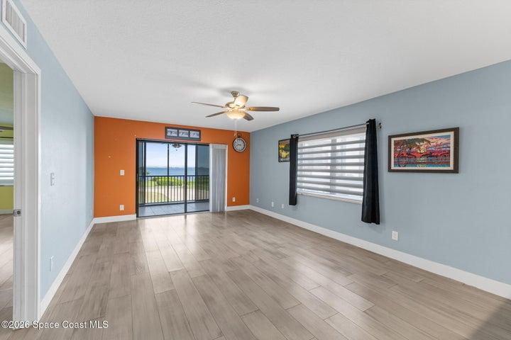 Living Space and Balcony River View