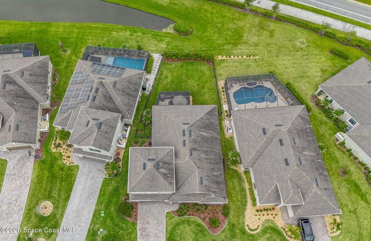 aerial overhead