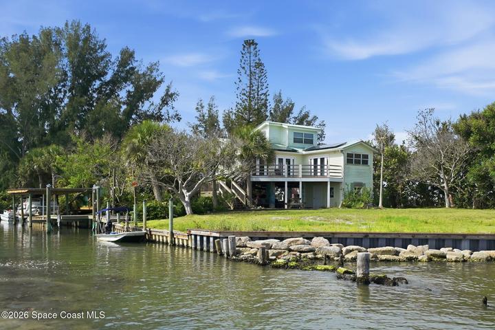 At the channel's north end