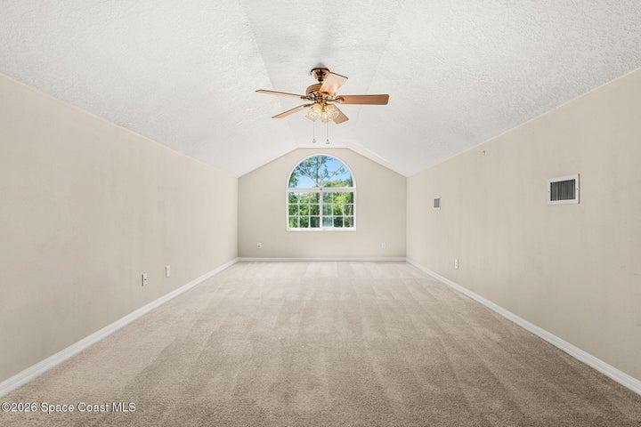 Bonus room above garage