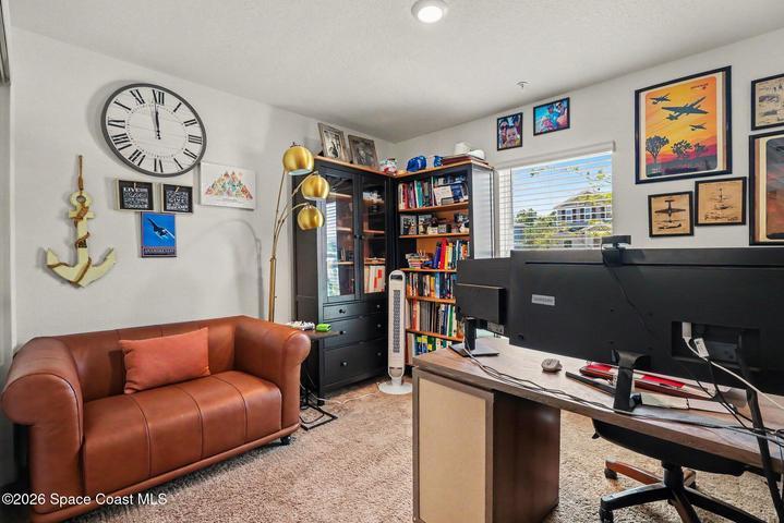 5th Bedroom/Office has a closet