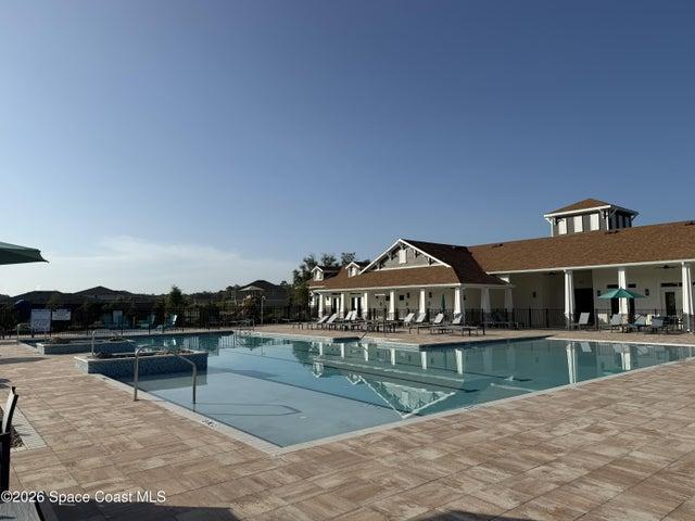 Morning at the Pool