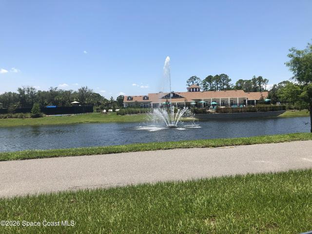 Fountain and Lakes with Walking Trails