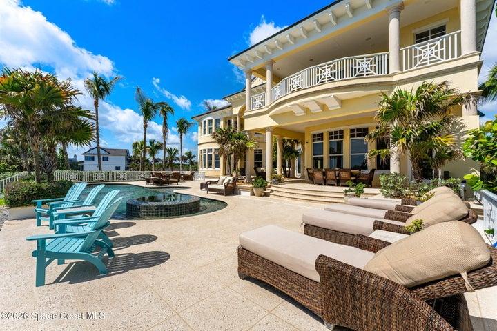 Backyard Pool Area