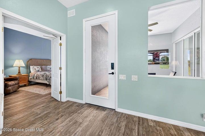 Front Door from Pool