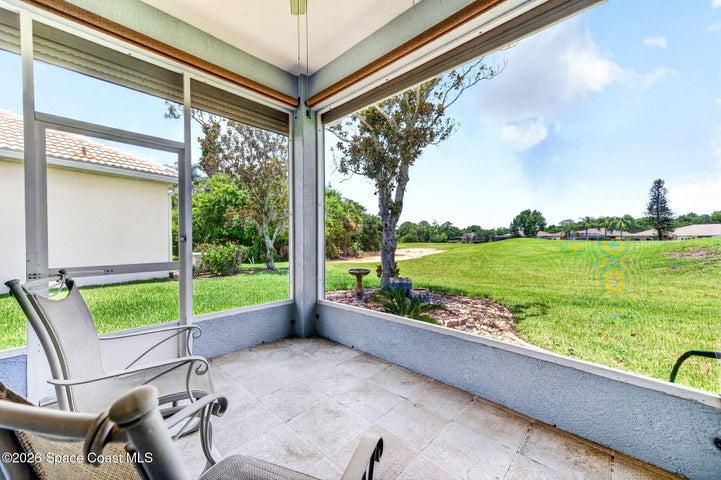 Backyard Screened Patio