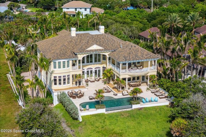 Aerial View of backyard