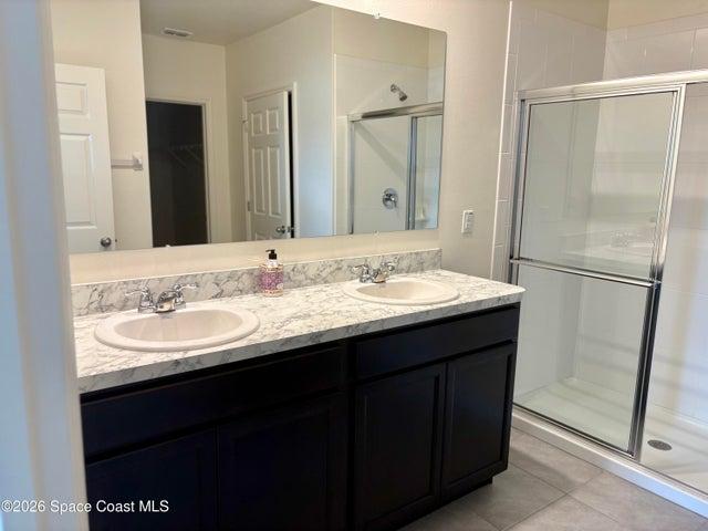 Master Bathroom Double Vanities