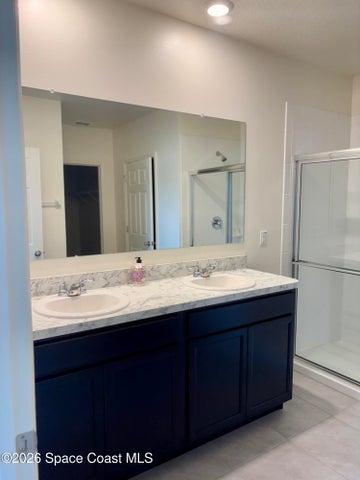 Master Bathroom Double Vanities