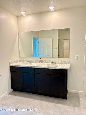 Master Bathroom Double Vanities
