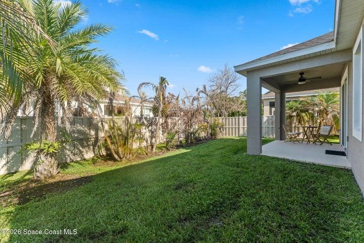 Private outdoor area perfect for enjoying Florida living