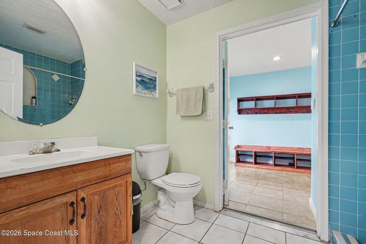 Off Mudroom and Family Room