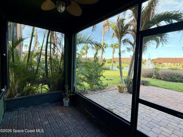 Screened patio