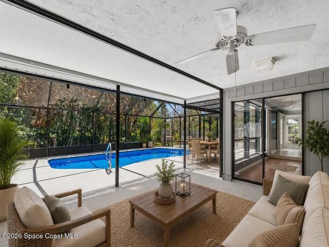 VIRTUALLY STAGED BACK PORCH