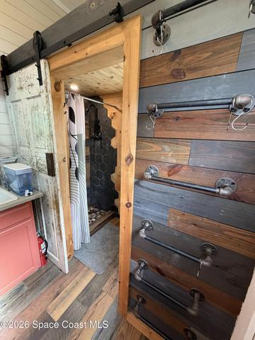 Bath entry
