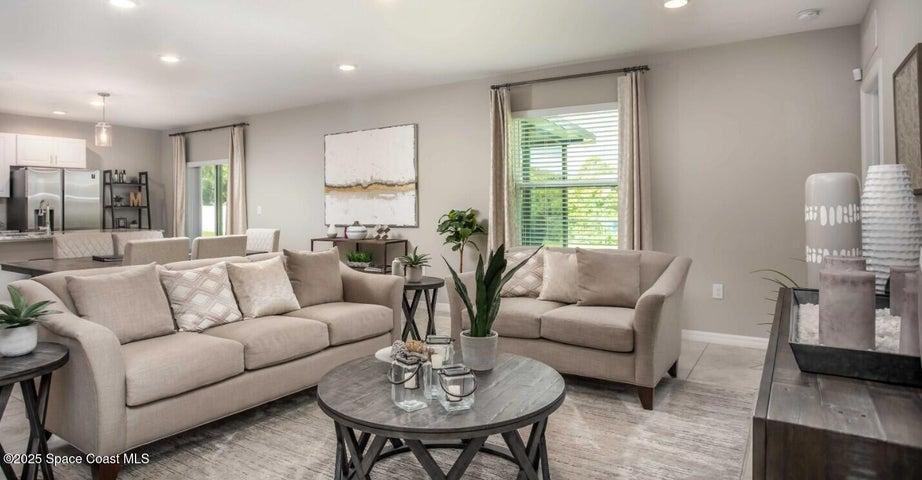 Model home - actual features may vary.