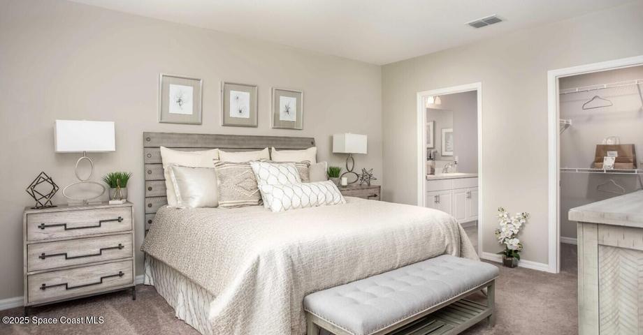 Model home - actual features may vary.