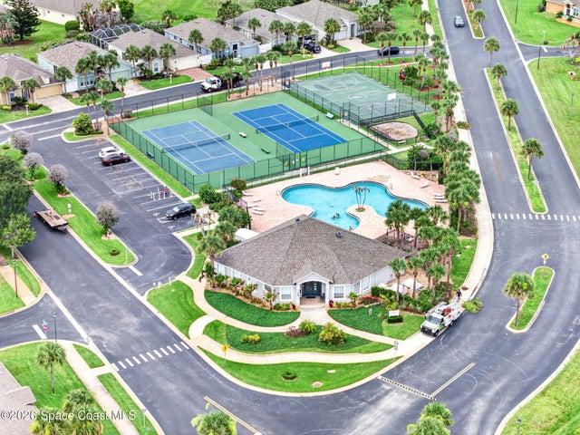 Aerial View Clubhouse Area