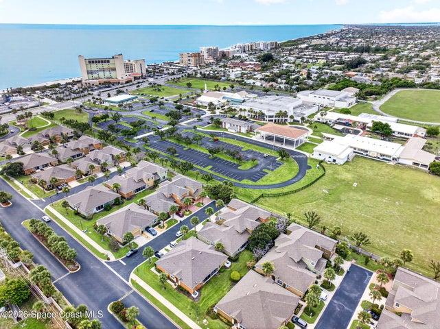 Aerial View to Ocean