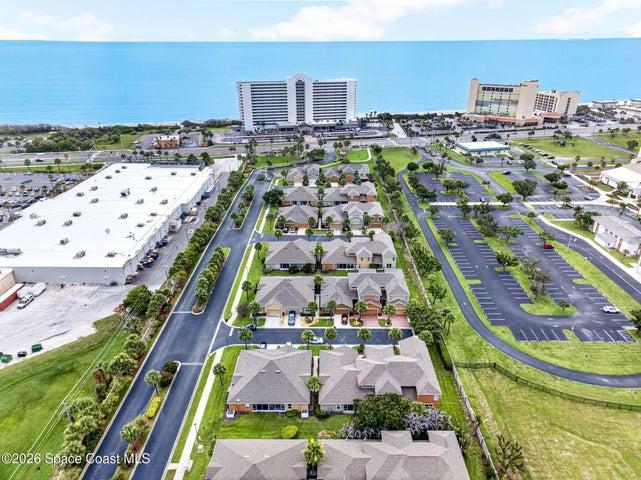 Aerial View to Ocean