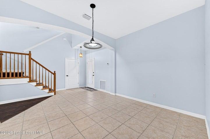 Entryway and Dining Room
