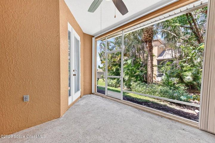 Screened-In Back Porch